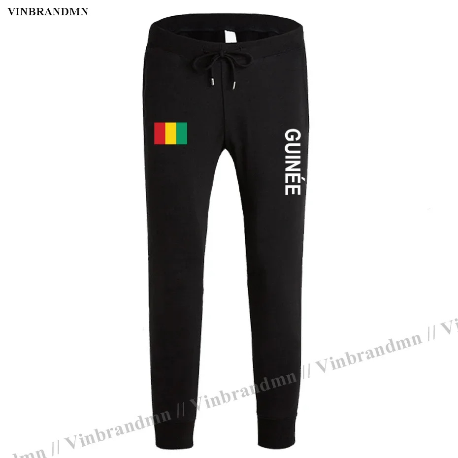 Republic of Guinea GIN Guinean GN mens pants joggers jumpsuit sweatpants track sweat fitness fleece tactical casual nation flag