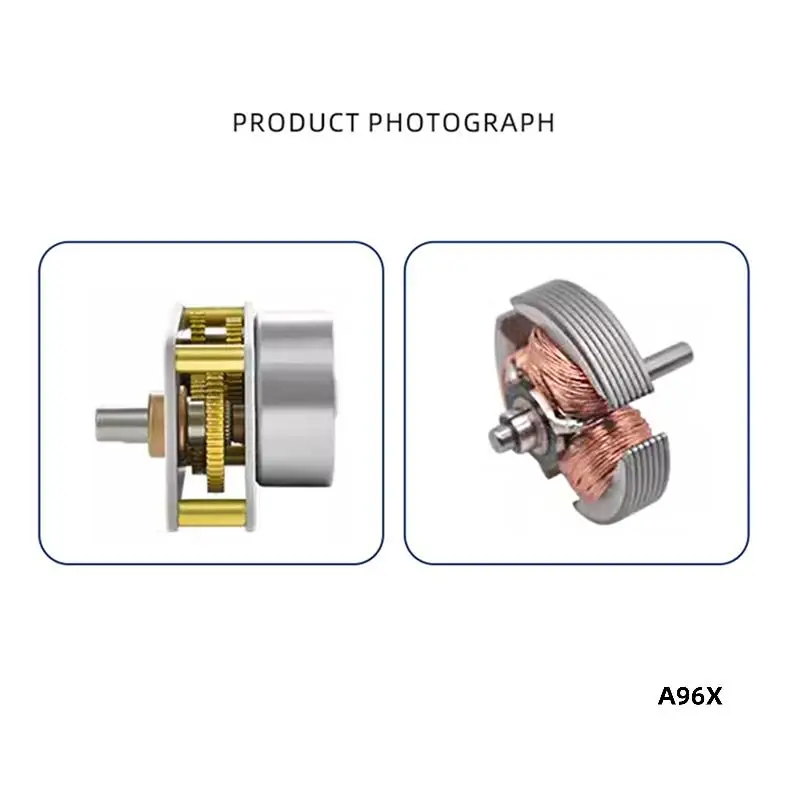 

Compact 4142-300 Brushed DC Motor 6V For Small Projects, Supports Speed Regulation, 110 RPM Gear Reduction