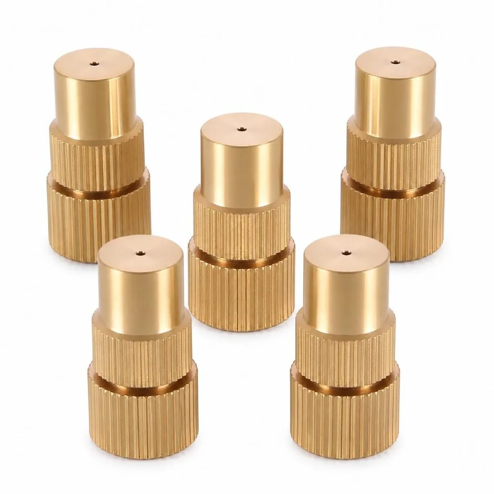Durable Mini Atomizing Nozzle Copper Adjustable Copper Nozzle Spraying End