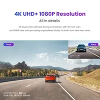 DDPAI N5 Dual Front and Rear 4K Ultra HD Resolution  Dash Camera