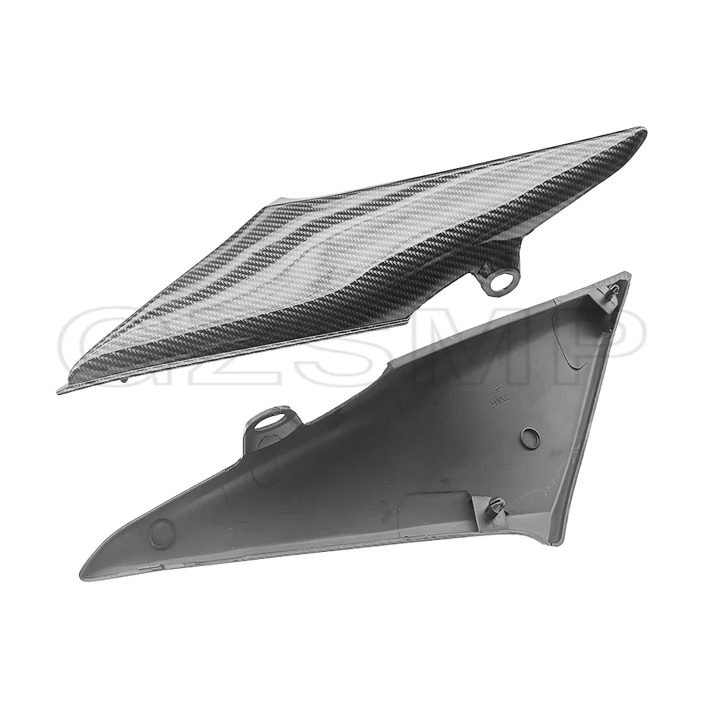Motorcycle Carbon Fiber Pattern Gas Tank Side Panel Cover Fairing fit For Honda CBR600RR CBR600 RR CBR 600 RR F5 03 04 2003 2004