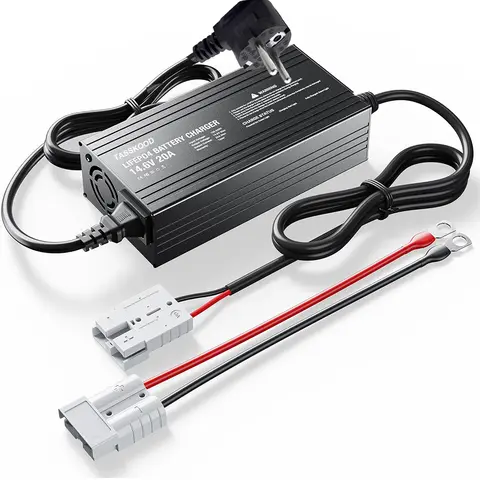 14.6V 20A 고속 충전 LiFePO4 배터리 충전기(세류 충전 기능 포함), 전용 리튬 배터리 충전기