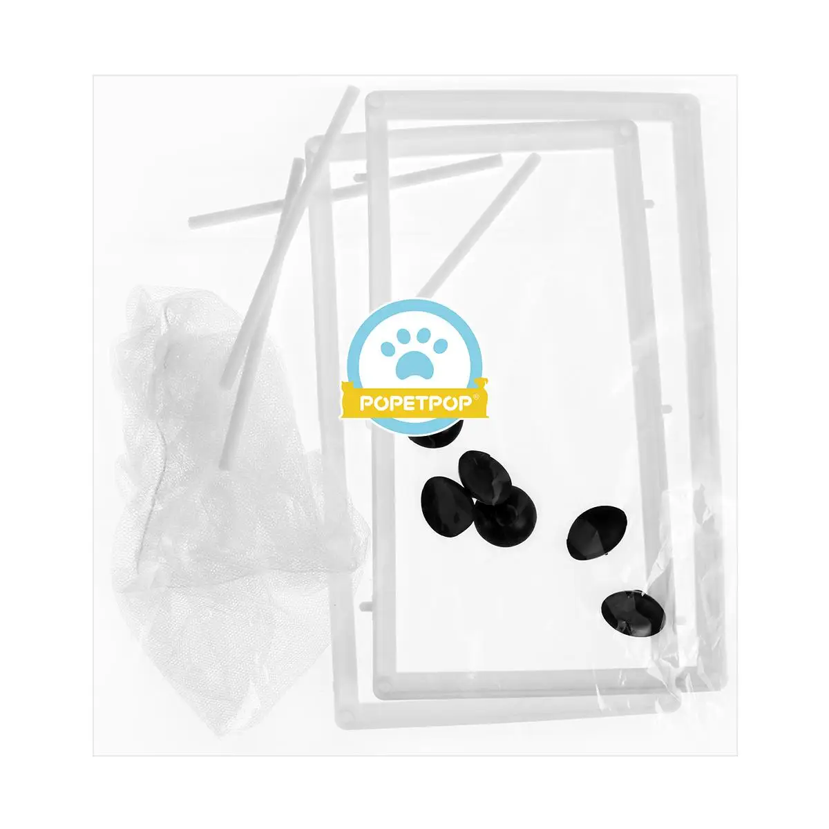 

Aquarium Fish Breeder Box Isolation Net Hatchery Supplies Small Guppy Tank Plastic Frame Polyester Net Increase Survival Rate