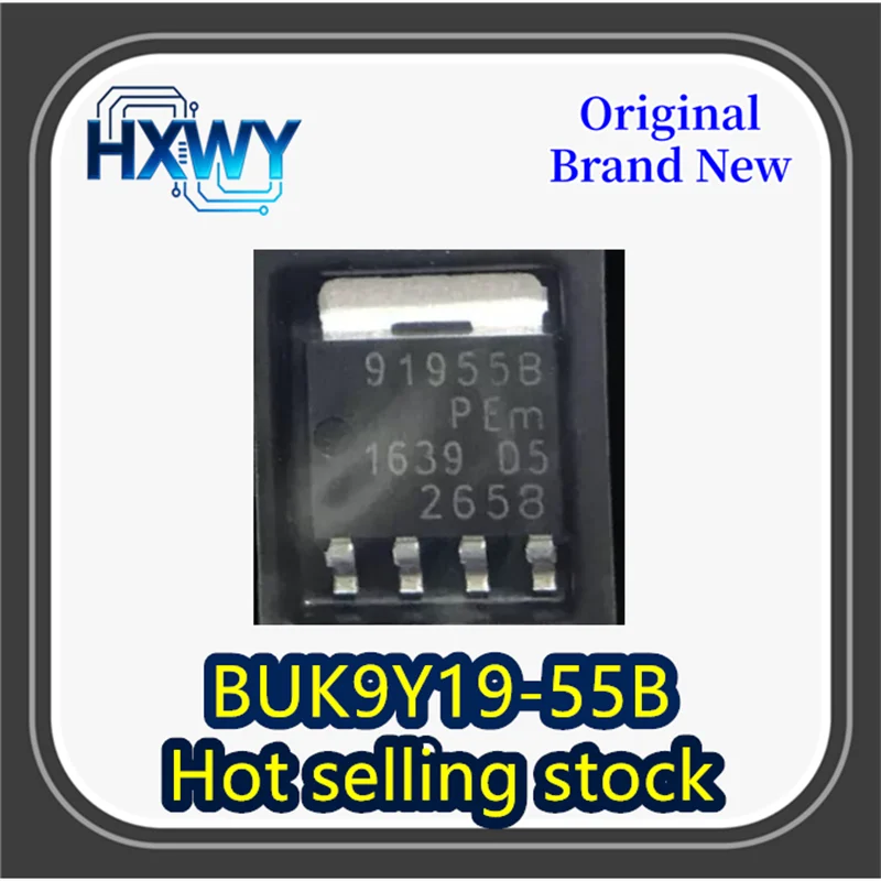 

(10/50 pieces) 91955B BUK9Y19-55B SOT-669 SMD Automotive MOSFET 100% Brand New Original Fast Shipping