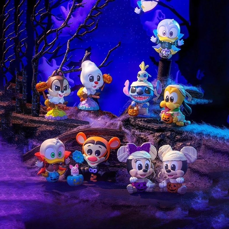 

Disney Pumpkin Party COSBI Blind Box Mini Figurine Ornament - A cute Halloween gift for children and boys