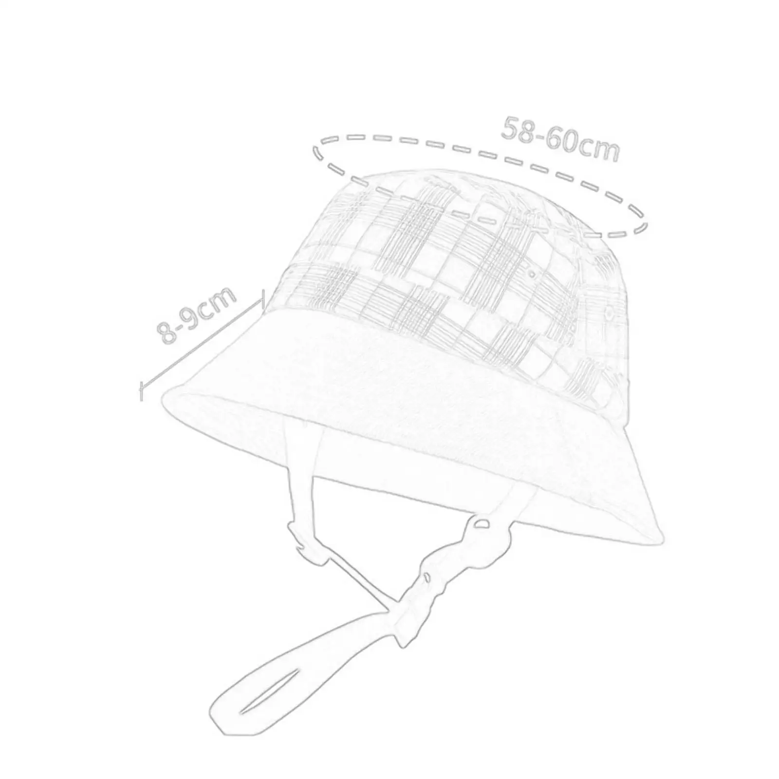 Women Biking Bucket Hat Stylish Breathable with Strings Portable Fishing Hat for Camping Commuting Outdoor Outing Hiking Cycling