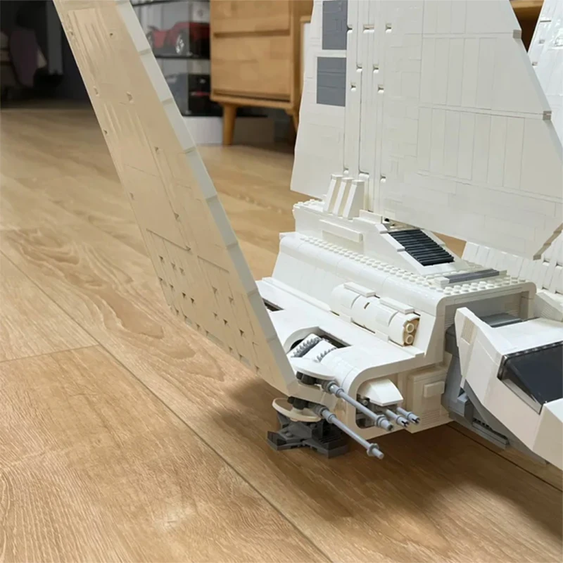 2496 قطعة مكوك الفضاء اللبنات نموذج اللعب سفينة حربية المنزل الحلي الجمعية سفينة الفضاء الطوب الهدايا الإبداعية لقضاء عطلة #5