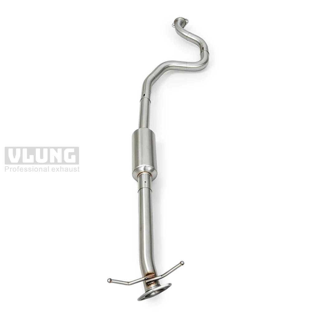 middle section  exhaust with resonator  for Suzuki Swift/ Swift Sport 1.6L, 2011-2016 stainless steel exhaust middle section and
