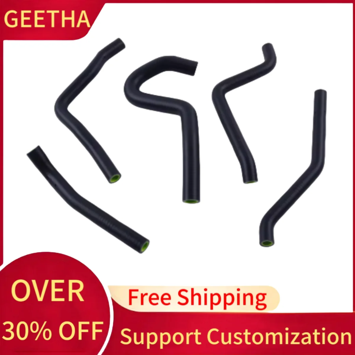 

For 1990-1993 Kawasaki KX250 KX 250 Silicone Radiator Coolant Hose Tube Kit