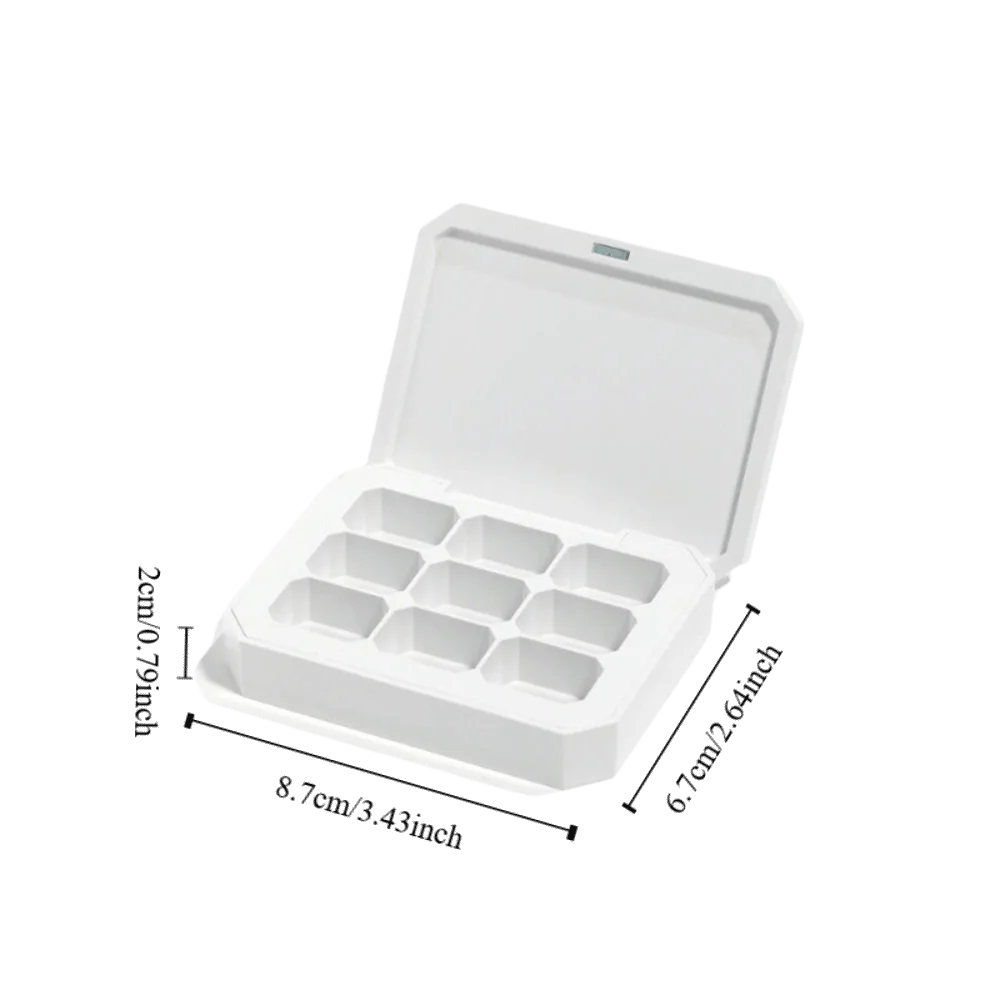 Mini 4IN1 Pat Ombre Gel Nagellak Franse Nagelmanicure 9-kleuren Gemakkelijk Gradiënt Schilderen Gel Effen UV Verf Art Gel voor DIY