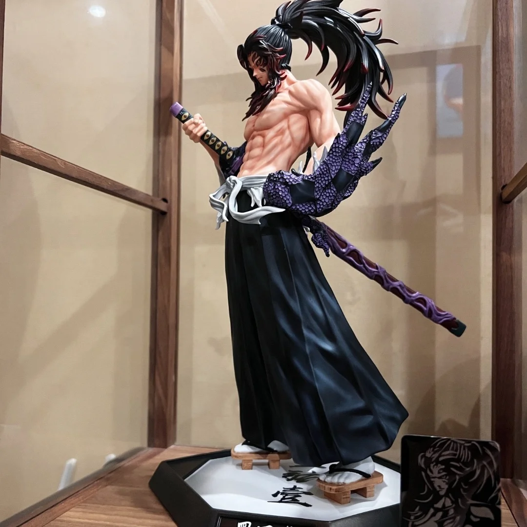 Demon Slayer Animation Kokushibo Action Figure Made By Hand Furniture For Display Effigy Original In Stock