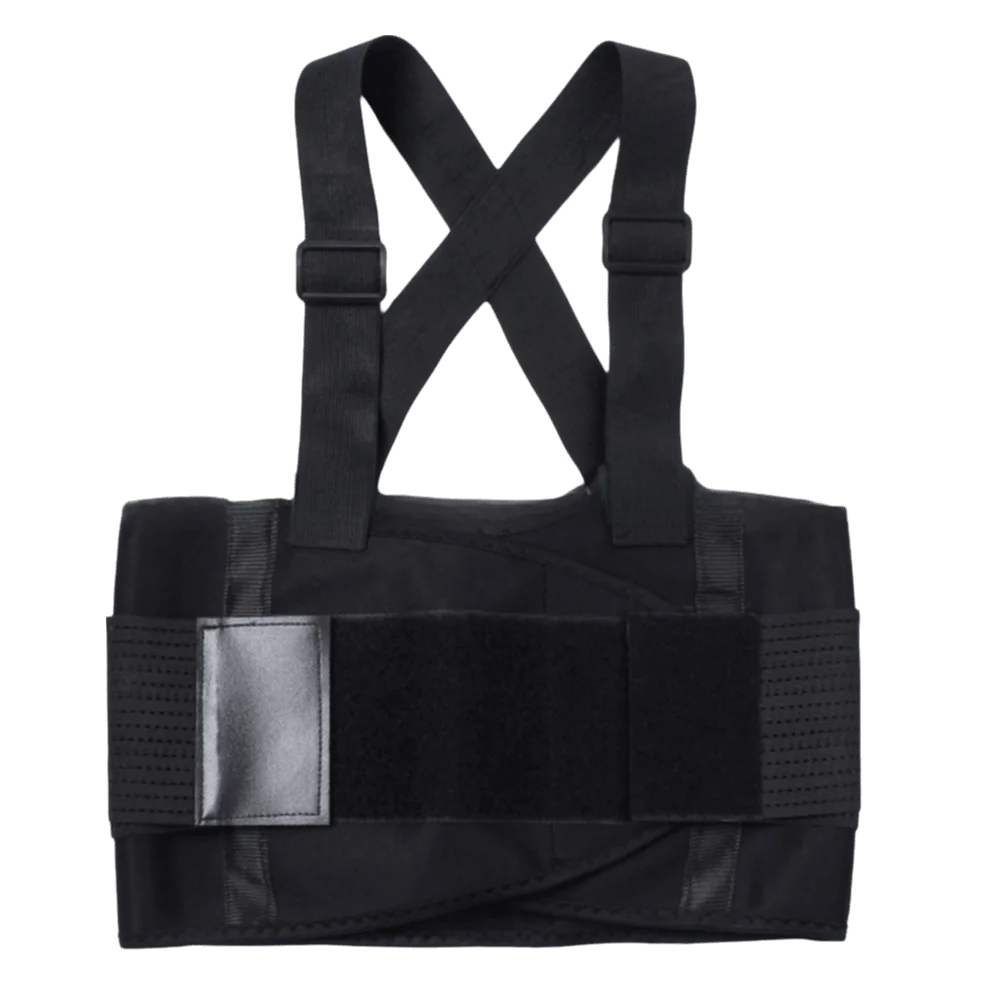 

With Suspenders Heavy Duty Back Brace Breathable Back Brace Spine Support Belt Slim Design Strong Support Lumbar Corset
