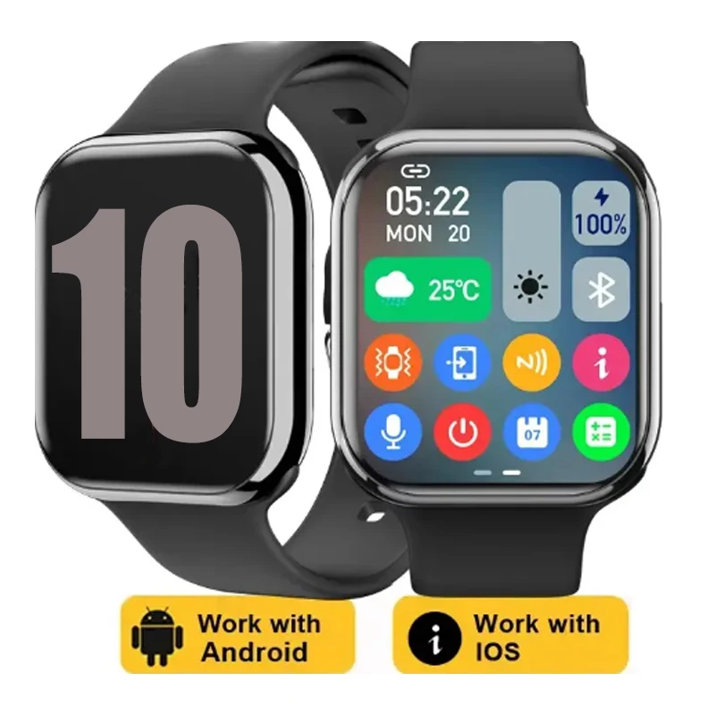 2024 new Smart Watch 10 MAX pro Gen 2 46mm Amoled Screen Smartwatch High Refresh Rate Wireless Charging  Men Women For Sport  s