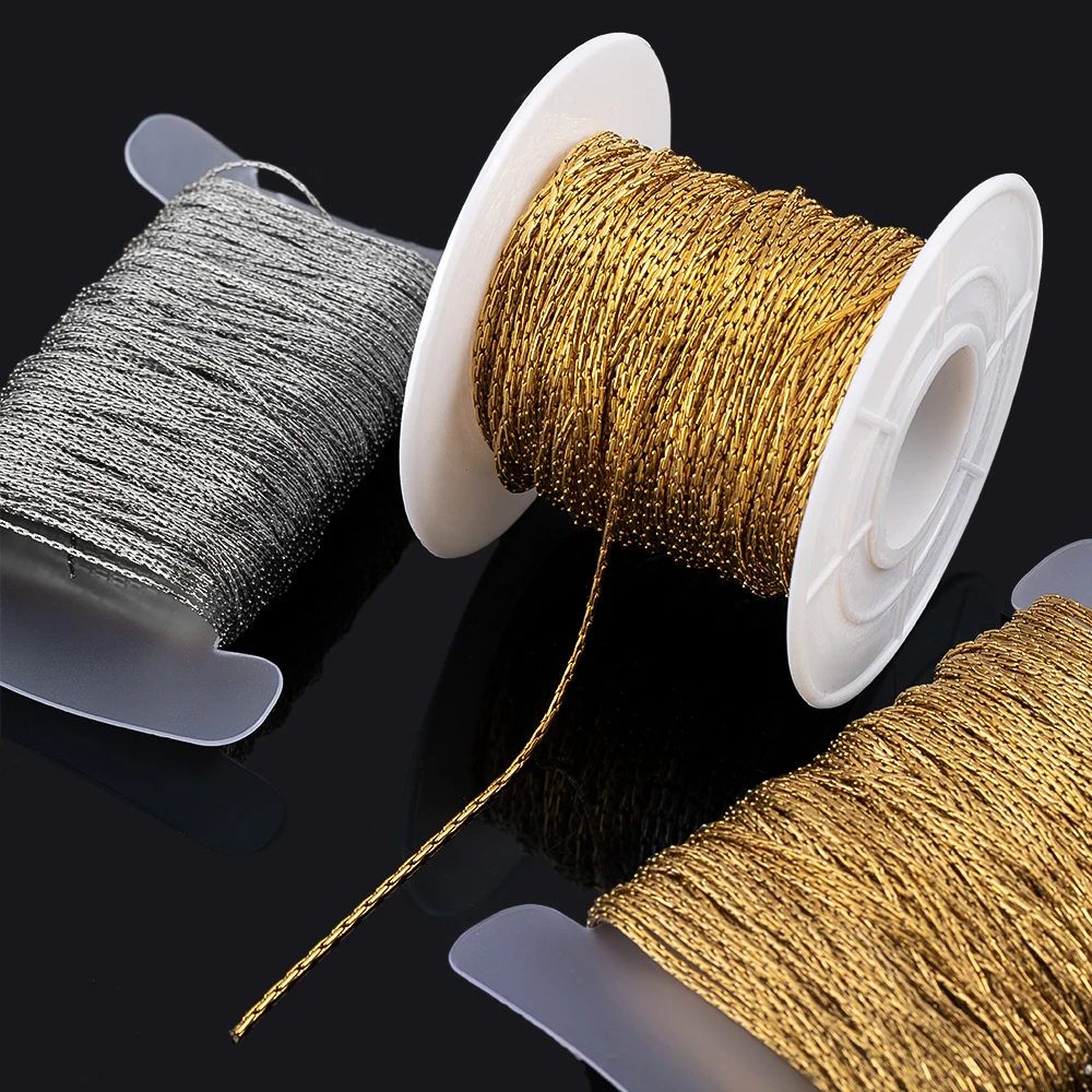 

10Meter Stainless Steel Thin Cable Chain Bulk Bracelets Necklace Chain DIY Jewelry Making Component Wire 0.3mm 0.4mm 0.5mm 5M 1M