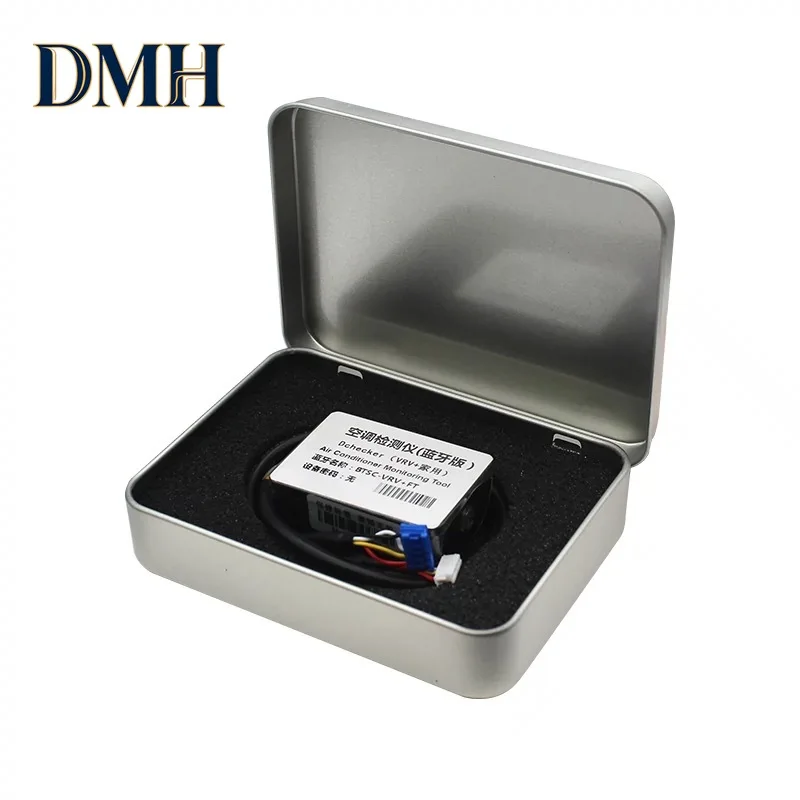 Dmh .1Pcs Central Air Conditioning Dchecker Bluetooth Fault Repair Detector Mobile Phone Monitoring Software Code Analysis