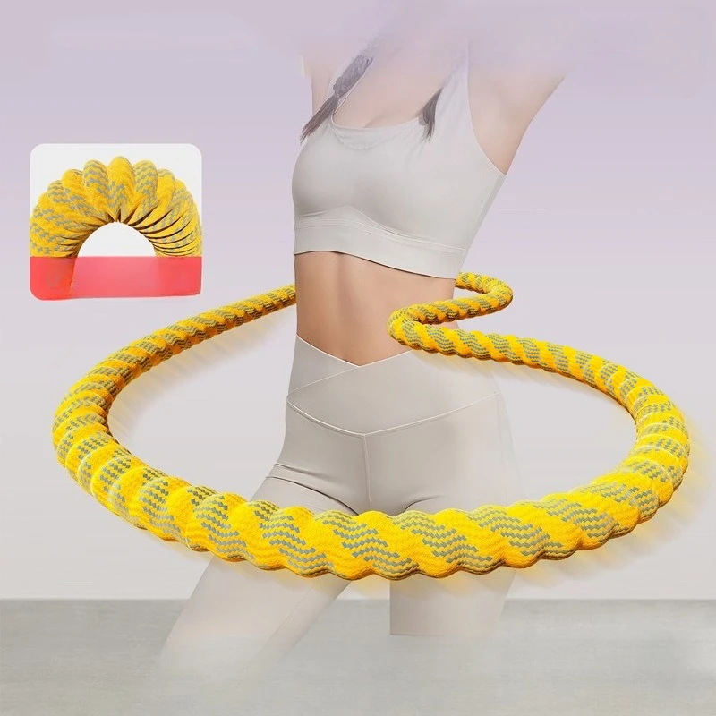 1pc hula hoop fitness macio hula hoop não machuca o corpo perda de peso barriga fina círculo cintura equipamentos de treinamento feminino doméstico