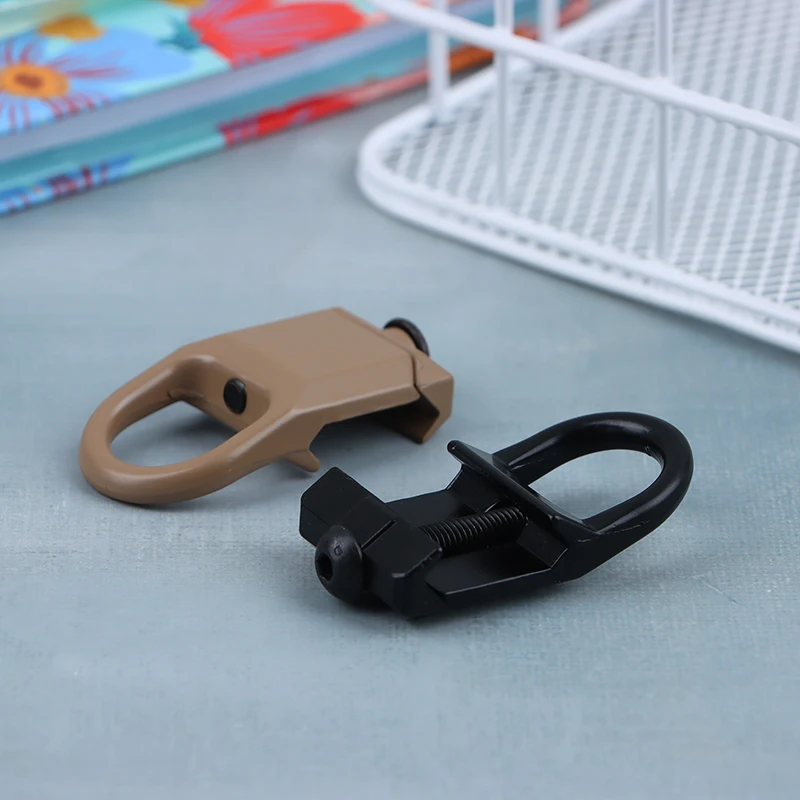 전술 빠른 분리 RSA 버클 QD 레일 슬링 마운트 부착 어댑터 20mm 레일 사냥 도구 버클 클립 액세서리
