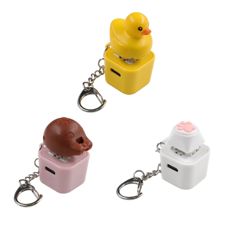 

RGB Mechanical Switches Tester Fun Catcalls And Duckcalls Switches Test Keychain