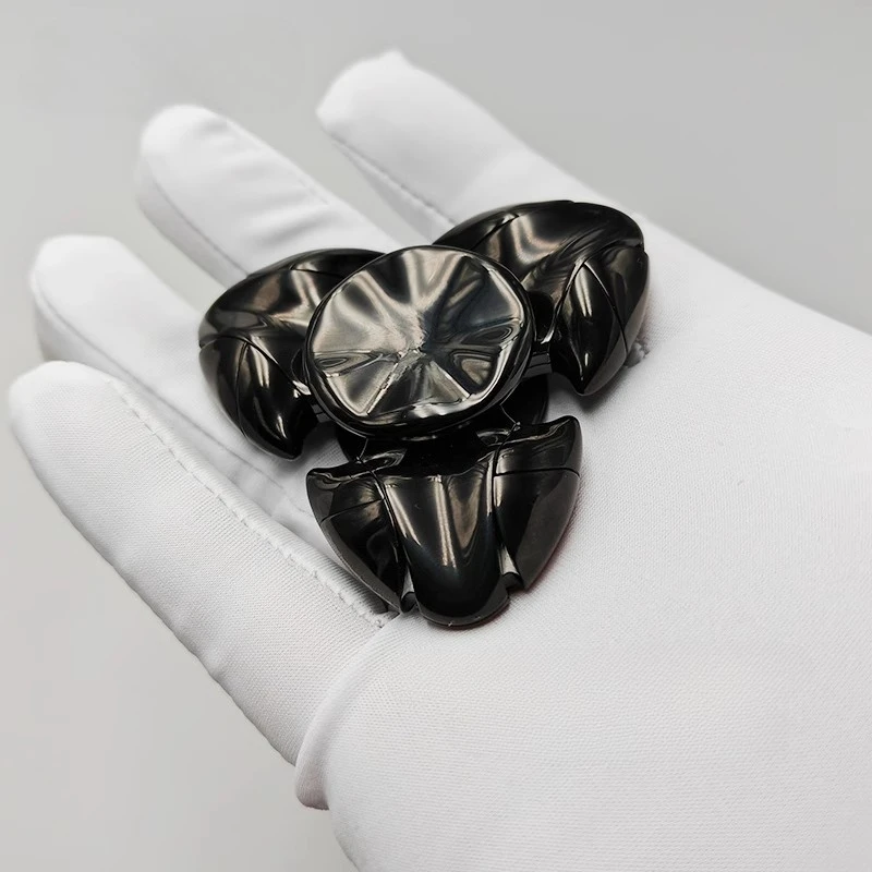 الميكانيكية الحبار درع افتتاح الجيروسكوب EDC الميكانيكية الحبار المتفجرة درع الميكانيكية المعادن جيروسكوب ببصمة الإصبع لعبة الضغط