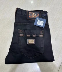 BILLIONAIRE BLKA CPTG  Jeans Cotton 2025 new casual elastic embroidery outdoors High Quality Big Size 34-42 Long Pants