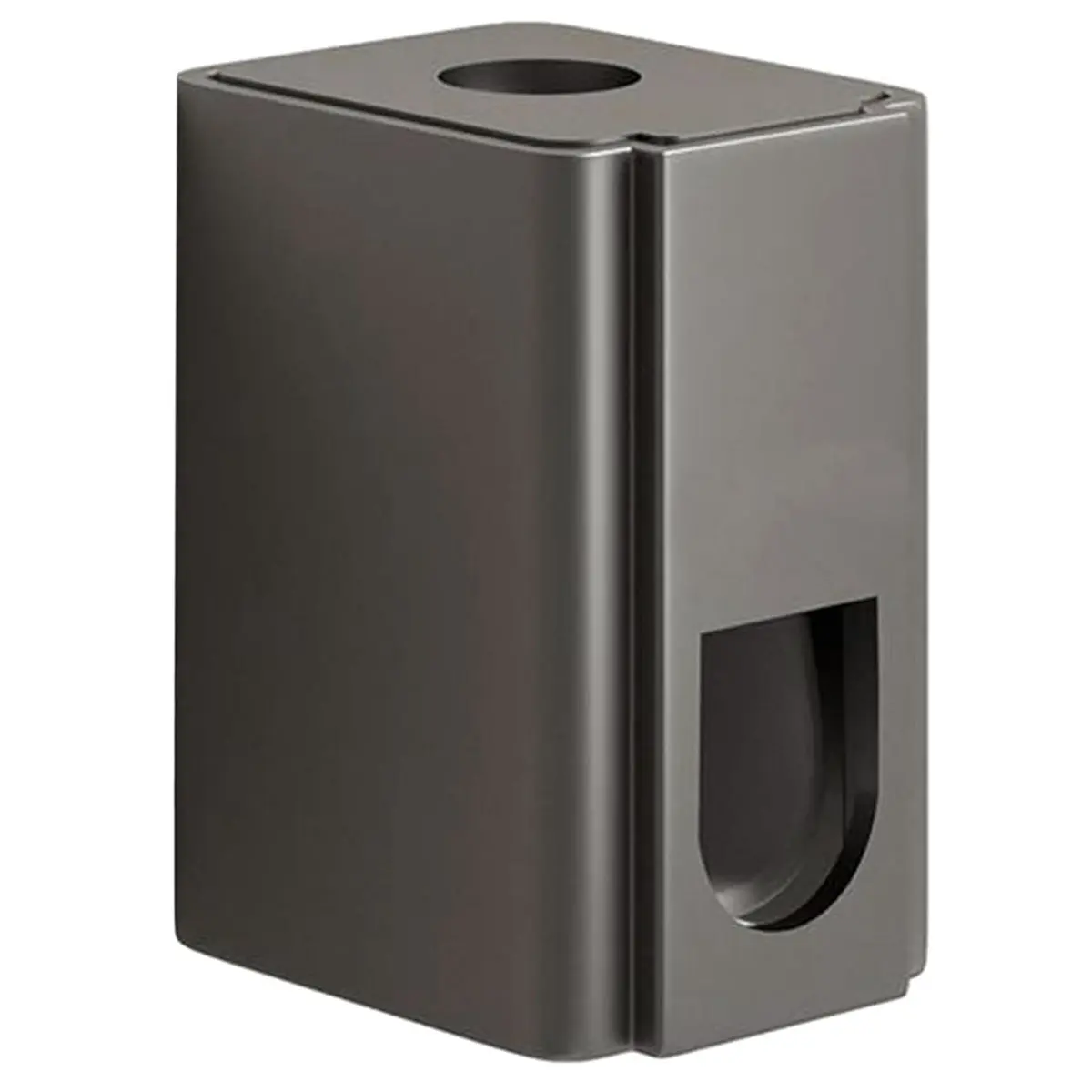 Toothpaste Dispenser,Automatic Adhesive Funny Squeezer - Smile Face Space Aluminum+Silicone+ABS Toothbrush Holder