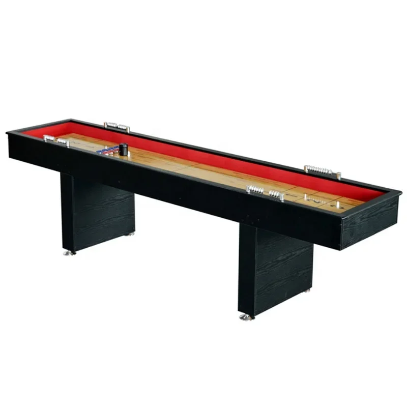 2023 Sale High quality Solid Wood Indoor Sports Amusement Game 16ft 14ft 12ft 9ft Shuffleboard Table