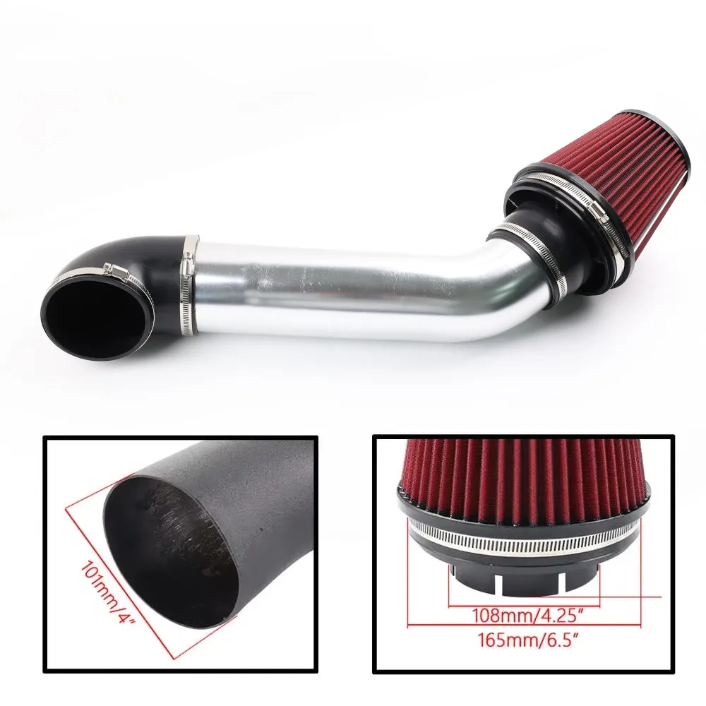 

Комплект фильтров для впускной трубы холодного воздуха LS Swap 4 дюйма для двигателя LSX LS1 LS2 LQ4 LQ9, детали Chevrolet Silverado Corvette Cadillac