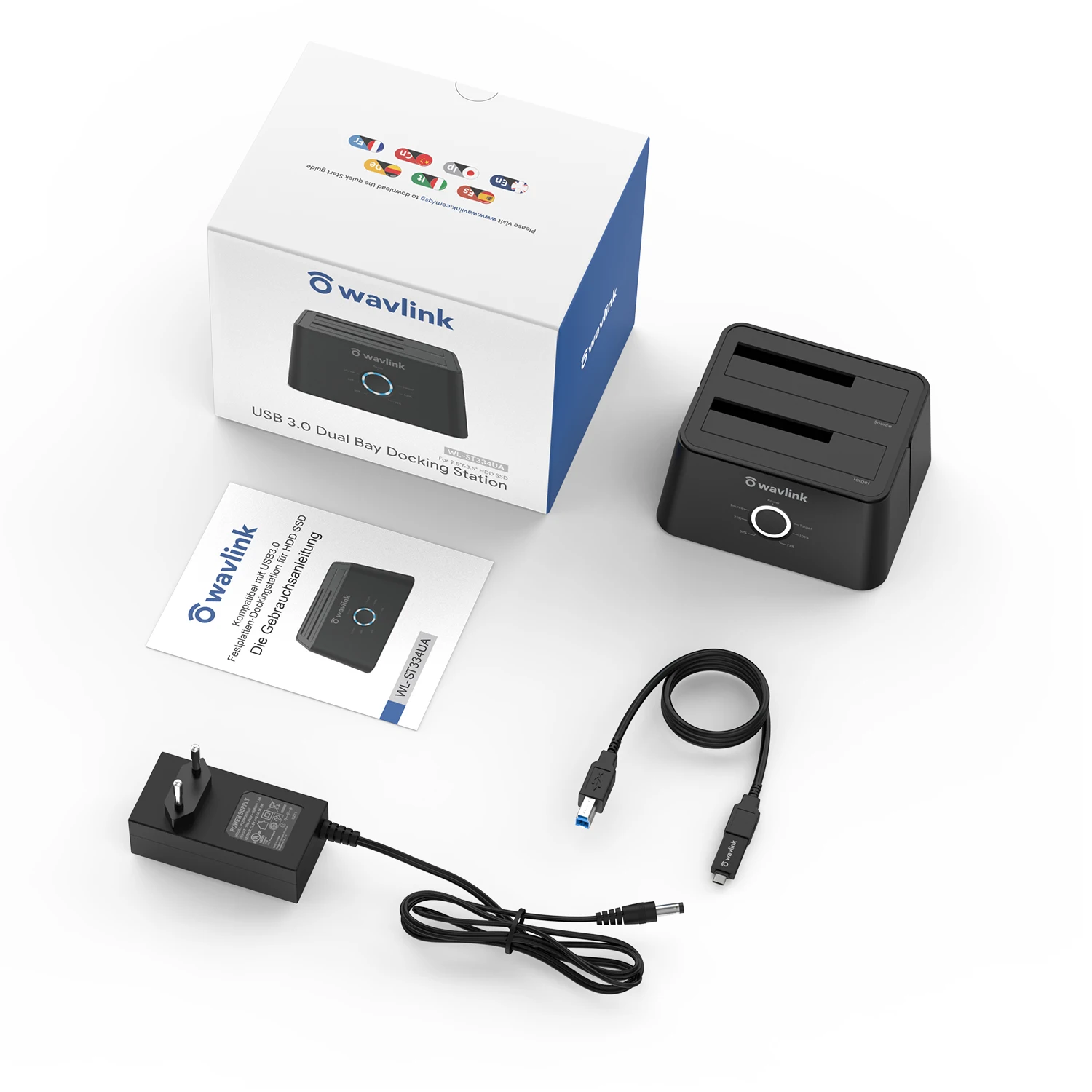wavlink hddドック Amazon.com: WAVLINK Dual Bay Hard Drive Docking Station - USB 3.0