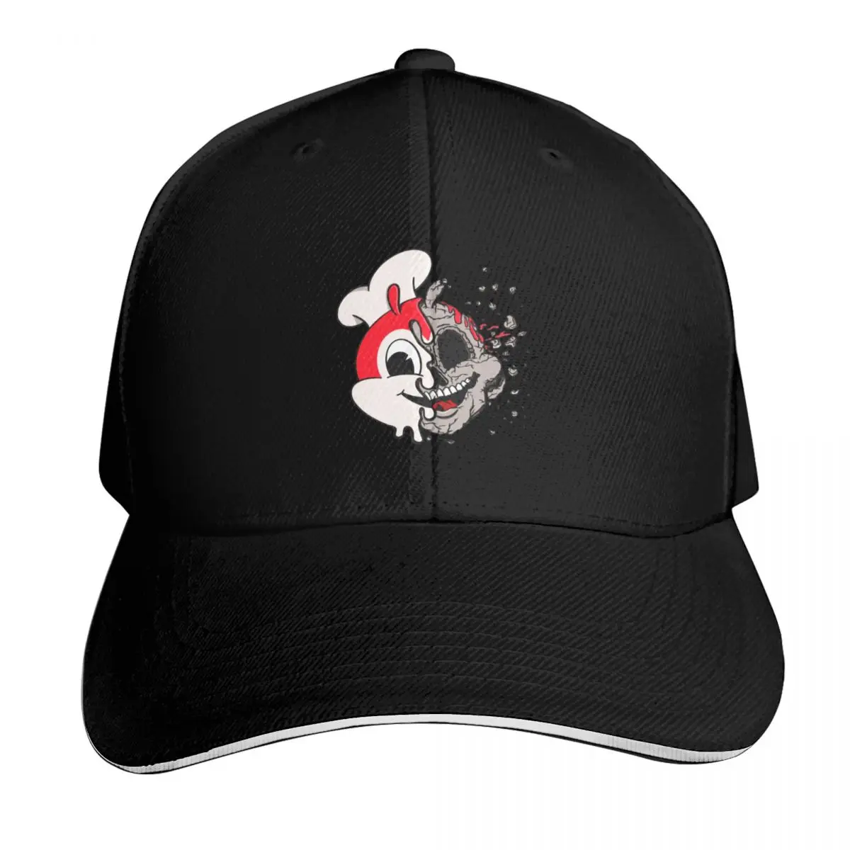 JOLLIBEE ACID POPART FILIPINO GRAY 3 Baseball Cap Sun Protection UPF 50+ Breathable Mesh Back Adjustable Buckle Closure