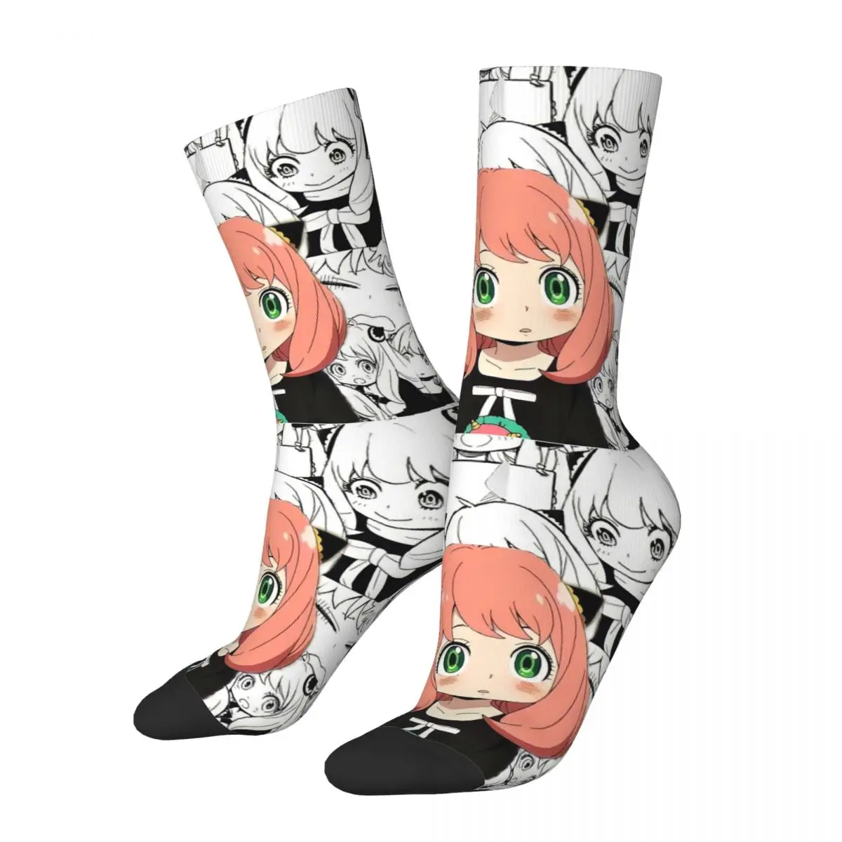 Emotion Socks Gym 3D Print Boy Girls Mid-calf Sock