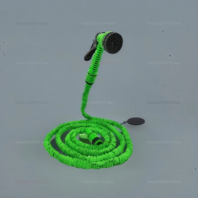 خرطوم حديقة سحري قابل للتوسيع 7-وظيفة بخاخ مياه عالي الضغط غسيل السيارات خرطوم سقي للمنزل حديقة المناظر الطبيعية