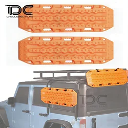 Tablero de Escape 2 uds 1/10 coche trepador de control remoto piezas accesorios rescate pistas antideslizantes estera para Redcat Bronco Defender D90 G63 AXIAL