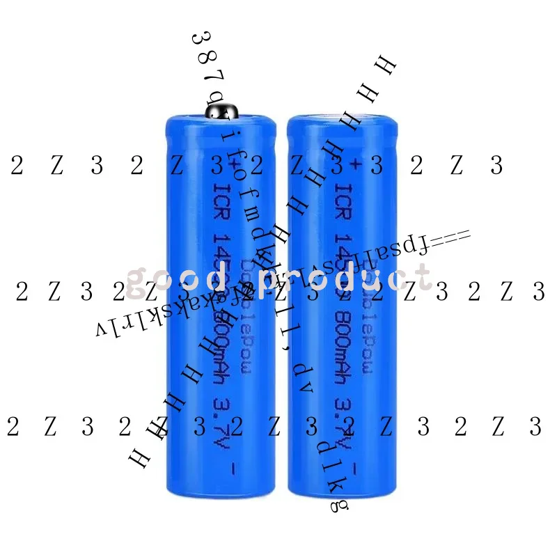 

zx 14500 AA Li-ion Battery 800mAh 3.7V Rechargeable Lithium Batteries for Led Flashlight No.5 Cell