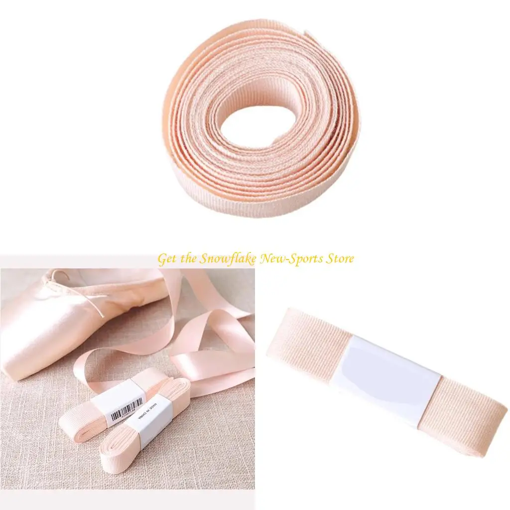

E56D 2M Ballets Pointe The Bouse Practical Band Dance Shoe Ribbon Satits