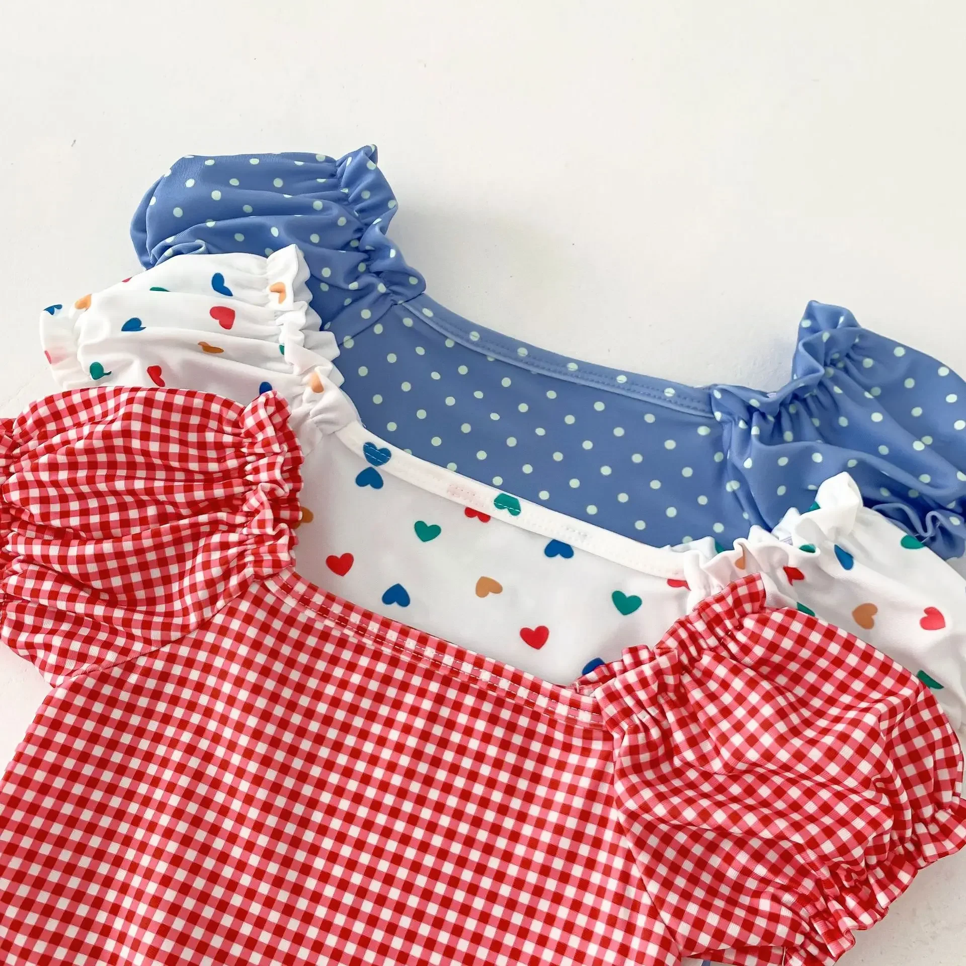 ZOETOPKID 2-teiliges Set Sommer-Baby-Badeanzug mit Schwimmkappe, Einteiliger Badeanzug für Mädchen, Schnelltrocknender Strand-Badeanzug für Draußen – Detail 19