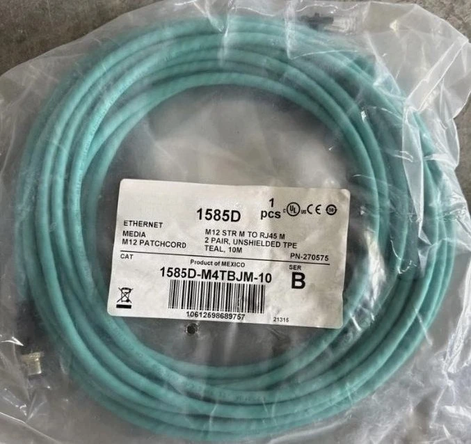

Brand New original 1585D-M4TBJM-10-20-2-5-5-15-30-40-50-1-3-6 connecting cable fast delivery
