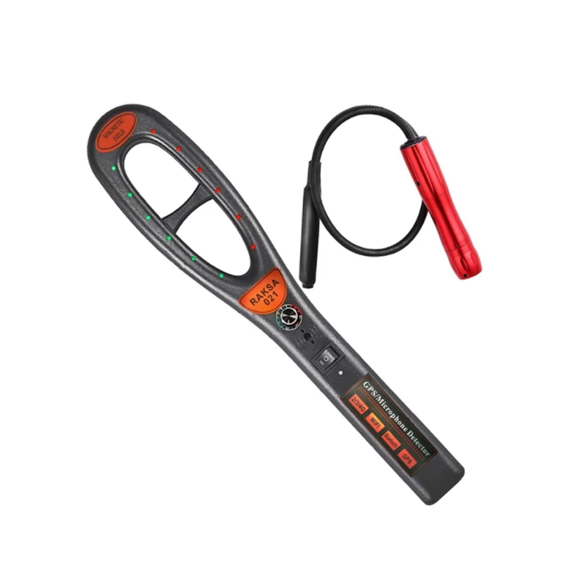 Wireless Signal Tracker Detector Handheld Security Anti-tracking Scanne Pinhole Camera Detector Magnetic RF Antenna for Security