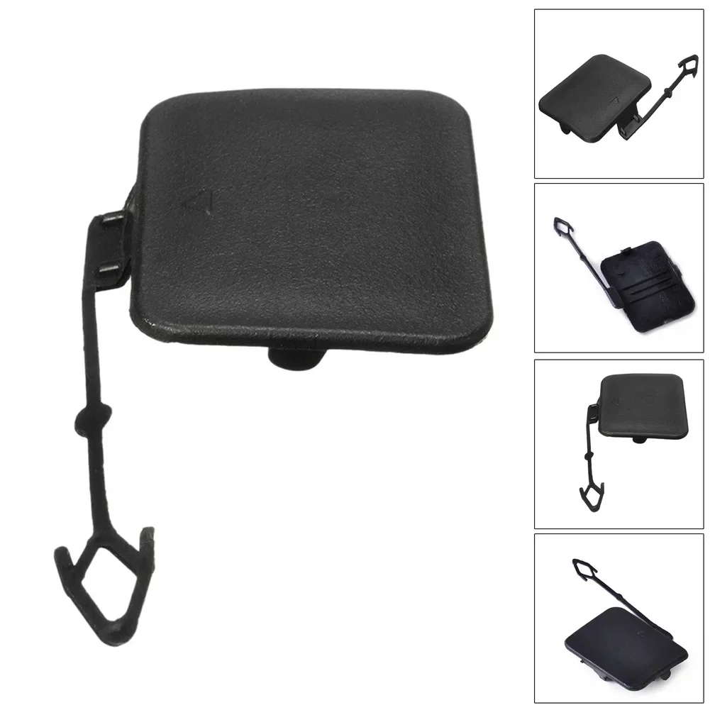 Cover Cap Tow Hook E70 High Reliability. Hook Stable Characteristics 5112-7158447 51127158447 Black Bumper Tow