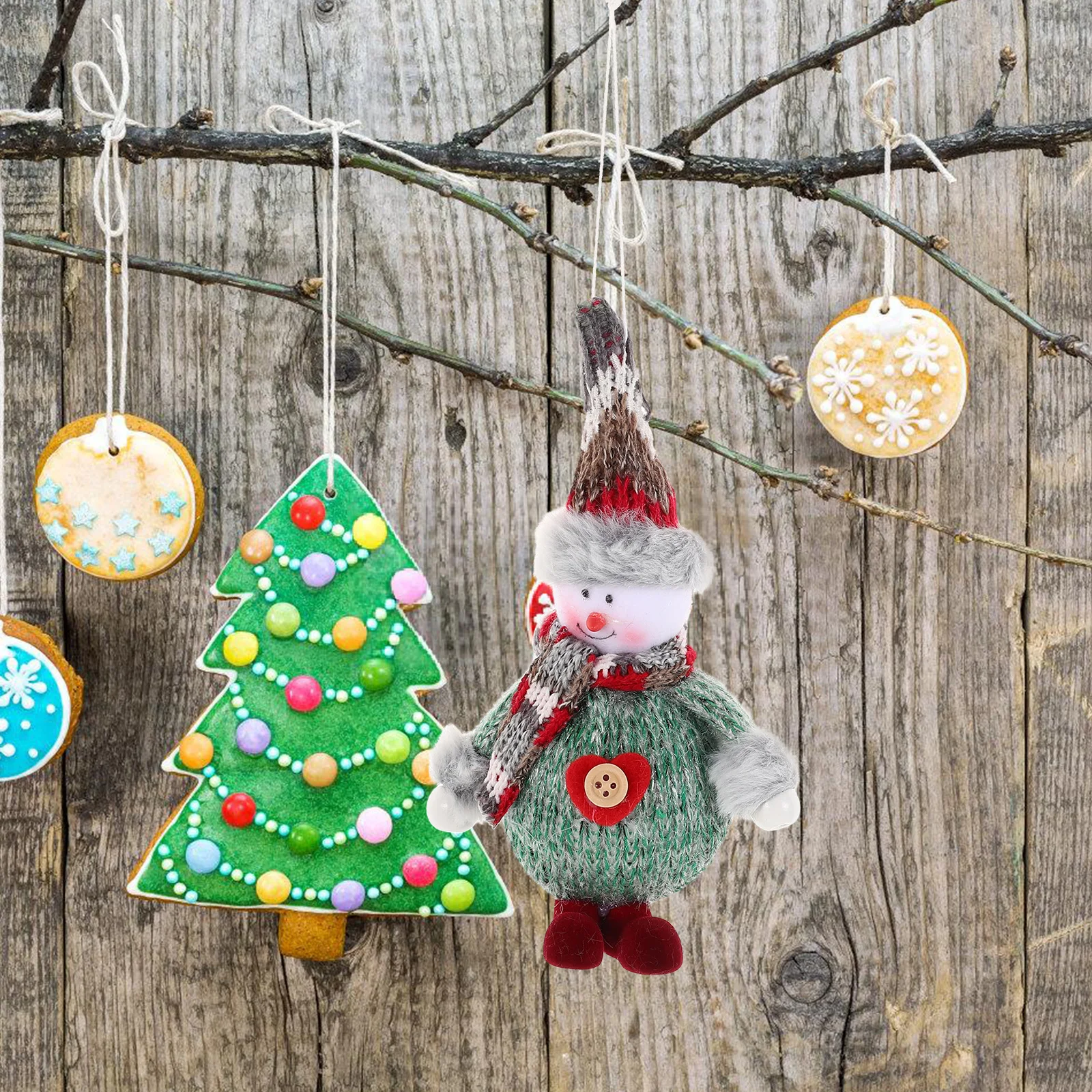 

3pcs Tree Ornaments Soft Car Shaped Decorations Holiday Festive Atmosphere Xmas Tree Hanging Decor Xmas Supplies