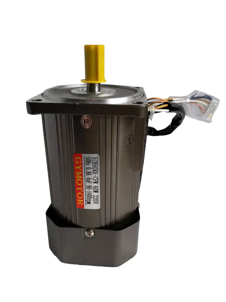 AC 110V 220V 380V 60W  Shaft 11mm Single/Three-Phase Fixed/Variable Speed 1400rpm High Speed Constant/Adjustable AC Motor