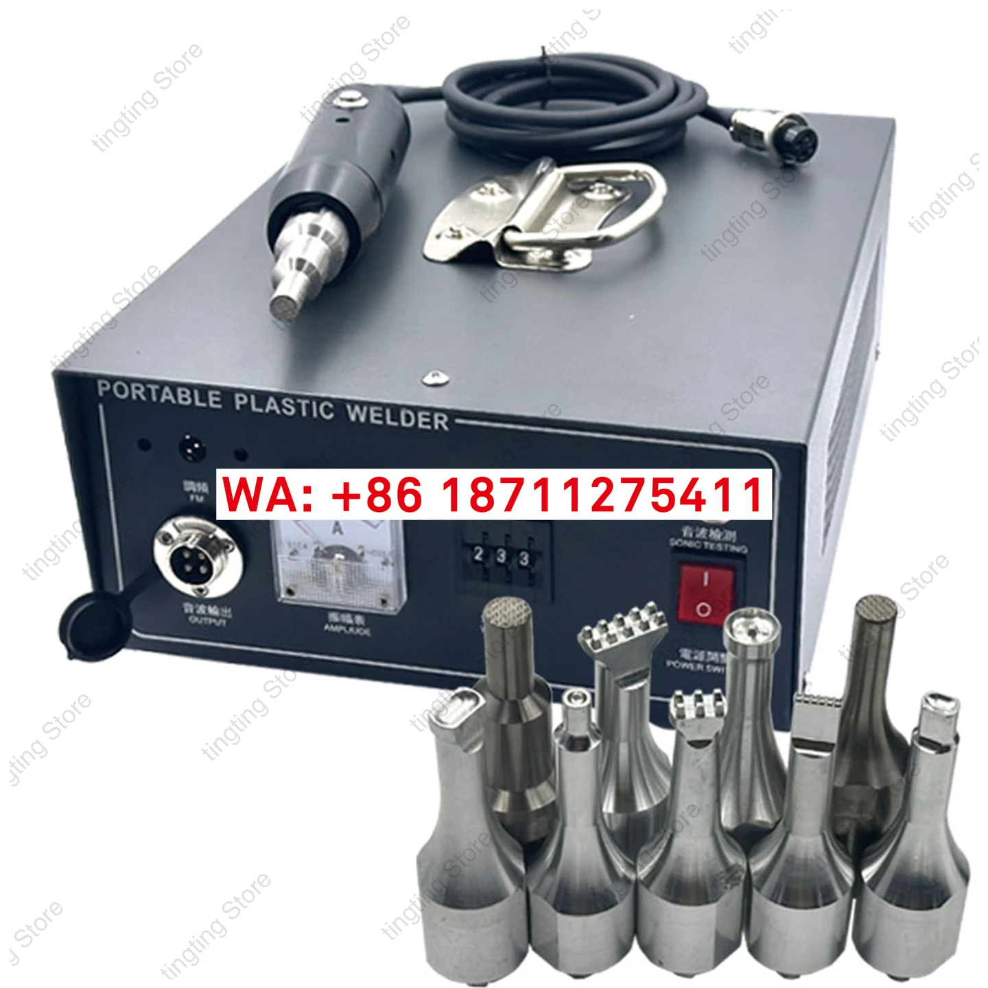 1200W Ultrasonic Welding Machine for Automotive Door Panel Interior Coating Plastic Quilt Strap Spot Welding Machine