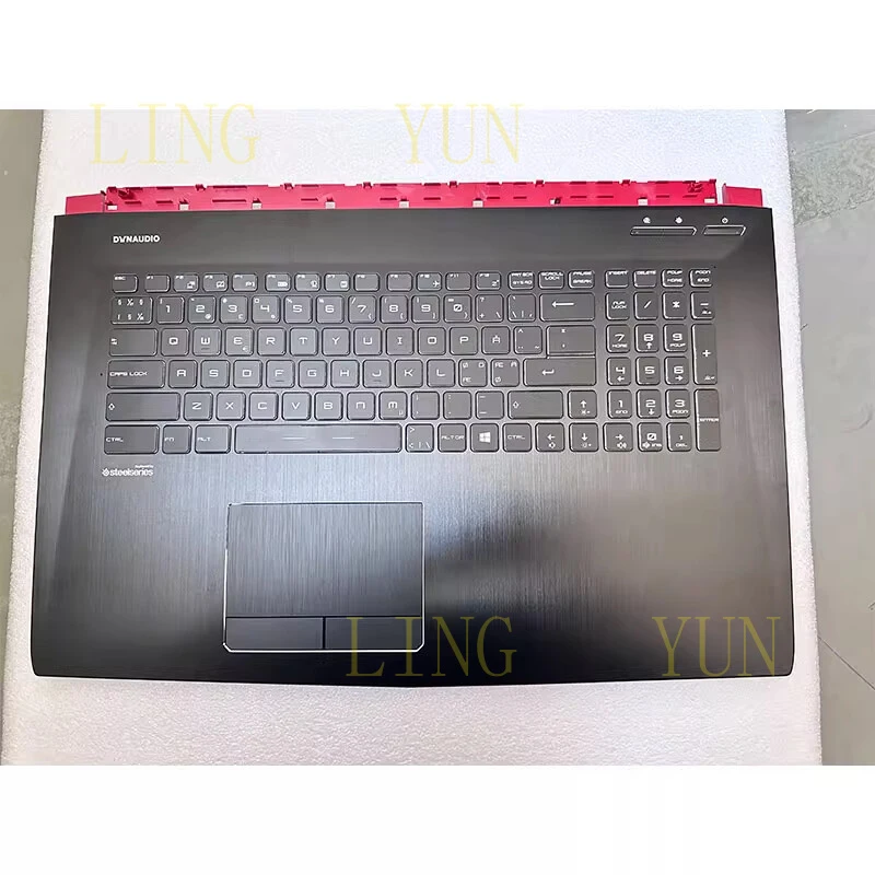 Z   Palmrest with Backlit Keyboard EU for MSI GE72 GL72M MS-1794 1791 1799