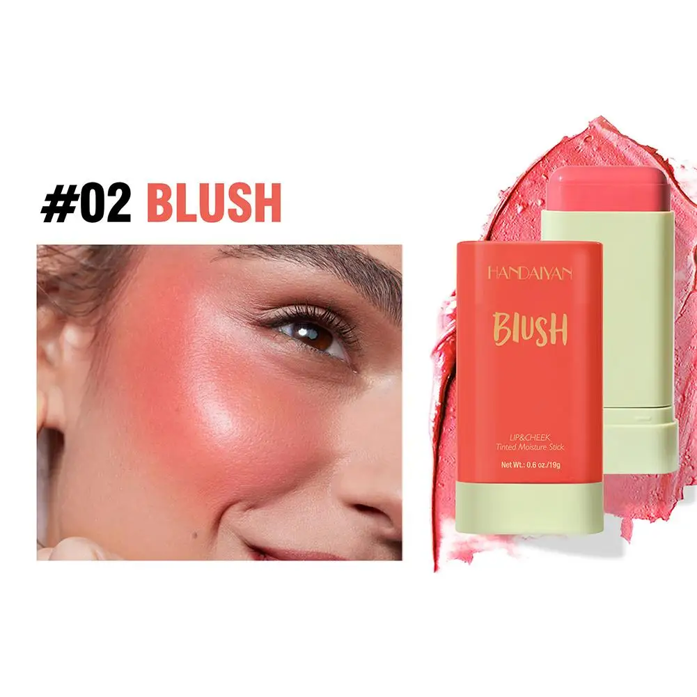 Contorno Em Pó Blush Stick, Creme Blush Vigoroso, Bochecha Estéreo Natural, Rouge Facial, Destaque Matte, Contorno De Clareamento