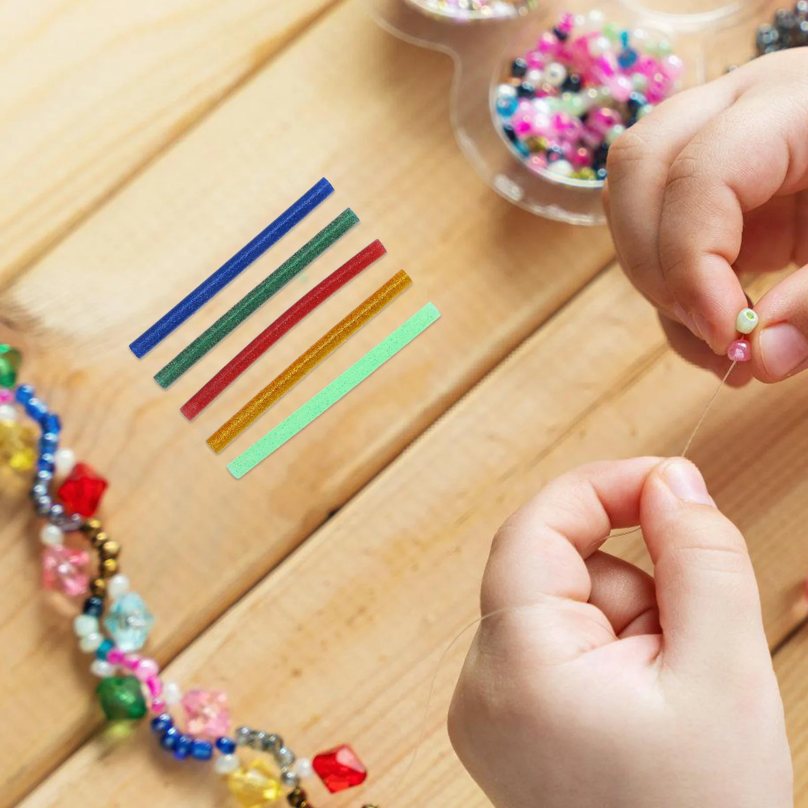 

120Pcs Hot Glue Sticks Multipurpose Hot Melt Adhesive for DIY Crafts Home Decor Card Making Sealing Applications