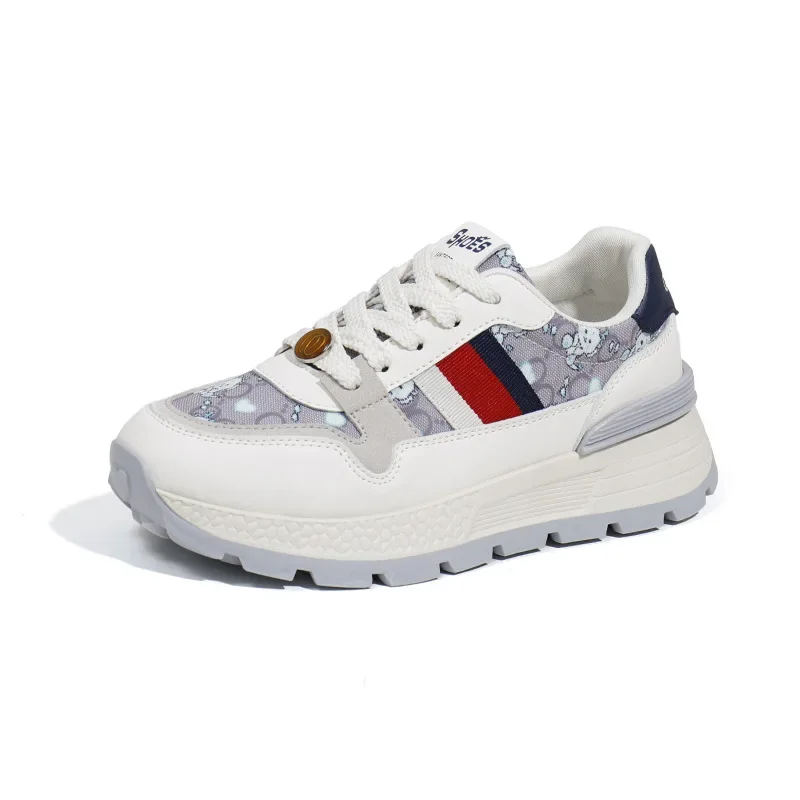 Papa-Schuhe mit dicken Sohlen, Straßenfotografie im neuen Frühlingsstil, Damen-Sportschuhe, höhenvergrößernde Freizeitschuhe