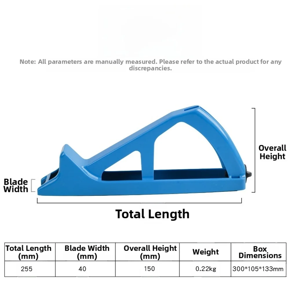 Multi-Functional Edge Trimmer For Woodworking And Drywall, Plastic Body, Manganese Steel Teeth, Comfort Grip