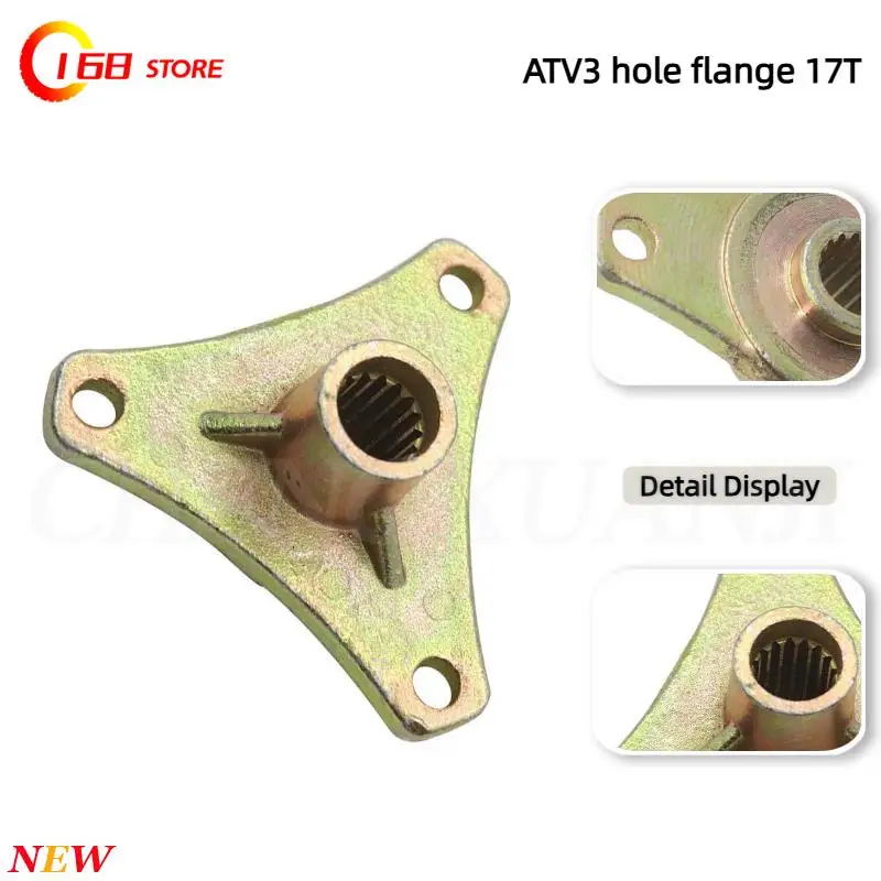 

Кронштейны крепления ступицы колеса с 3 отверстиями и 17 зубьями для квадроциклов, мотоциклов и багги 50cc, 125cc, 150cc, 250cc