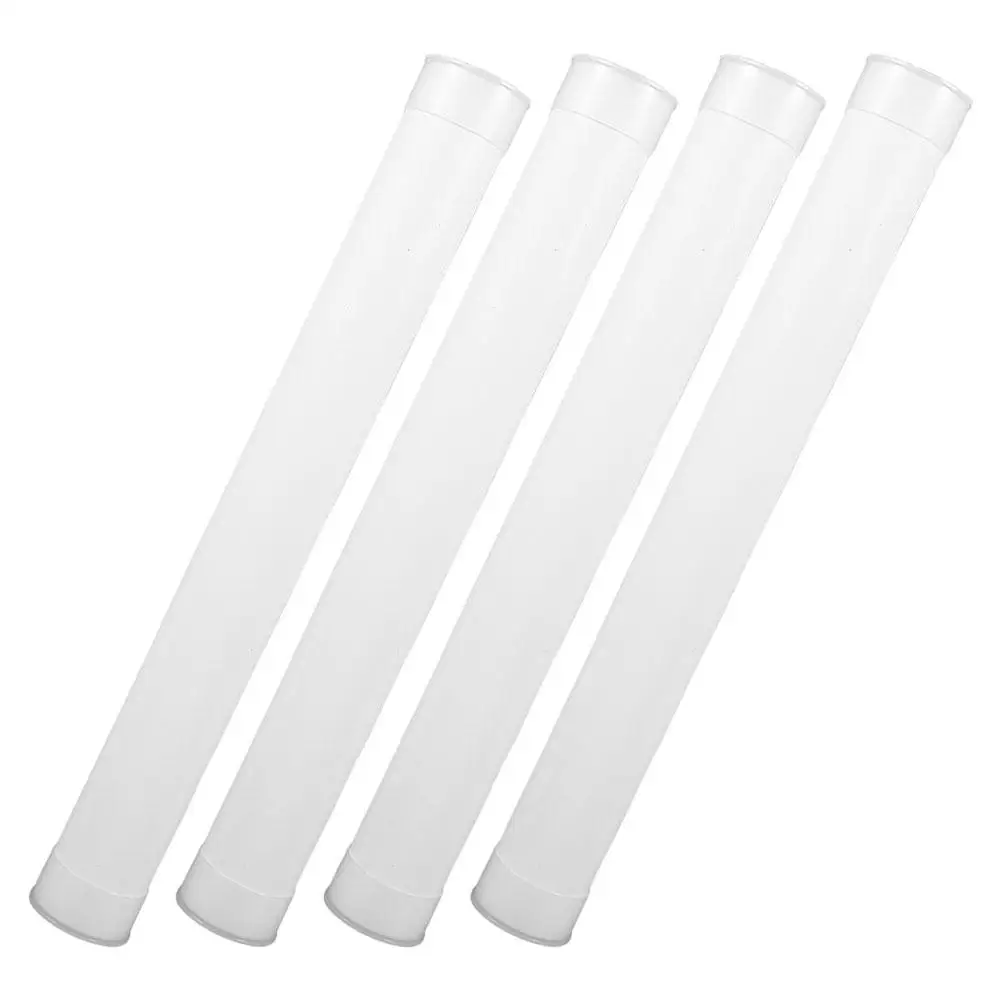4pcs Plastic Round Tubes Caps 35x31cm Storage Containers for Poster Map Mailing Travel ganization Shipping Tube Packaging