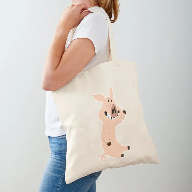

Empty Hay Day Pig Tote Bag canvas tote Women's tote bag bag custom