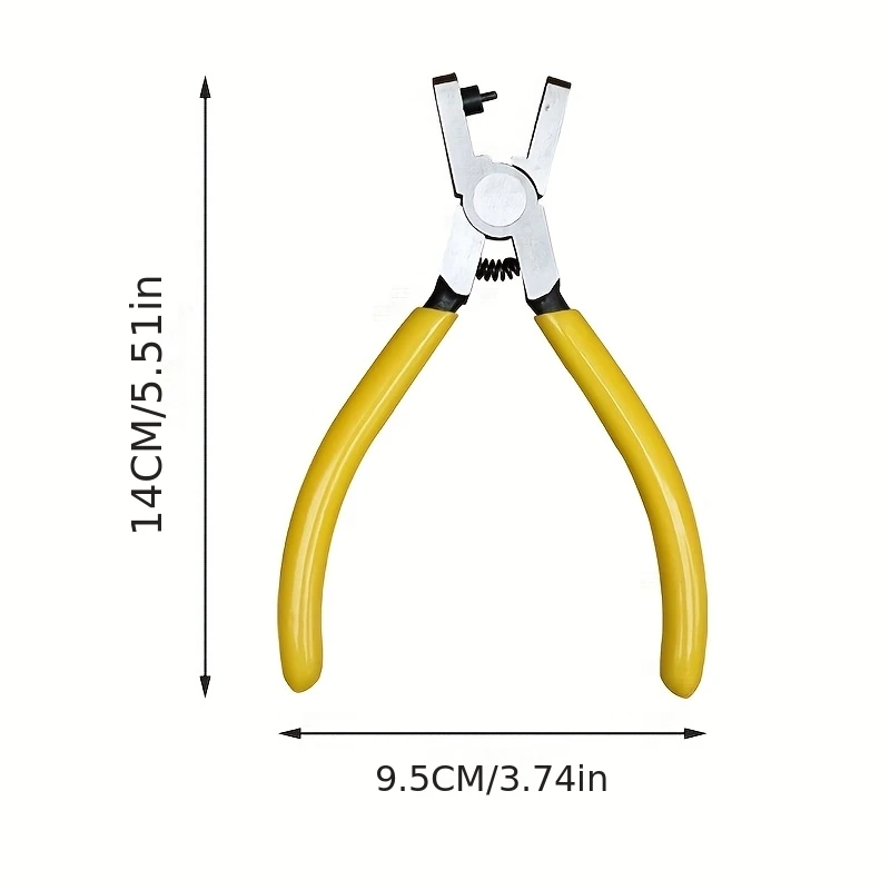 Professional Leather Hole Punch Plier,  Belt Hole Puncher Hand Repair Tool for Leather Shoes Fabric DIY Craft